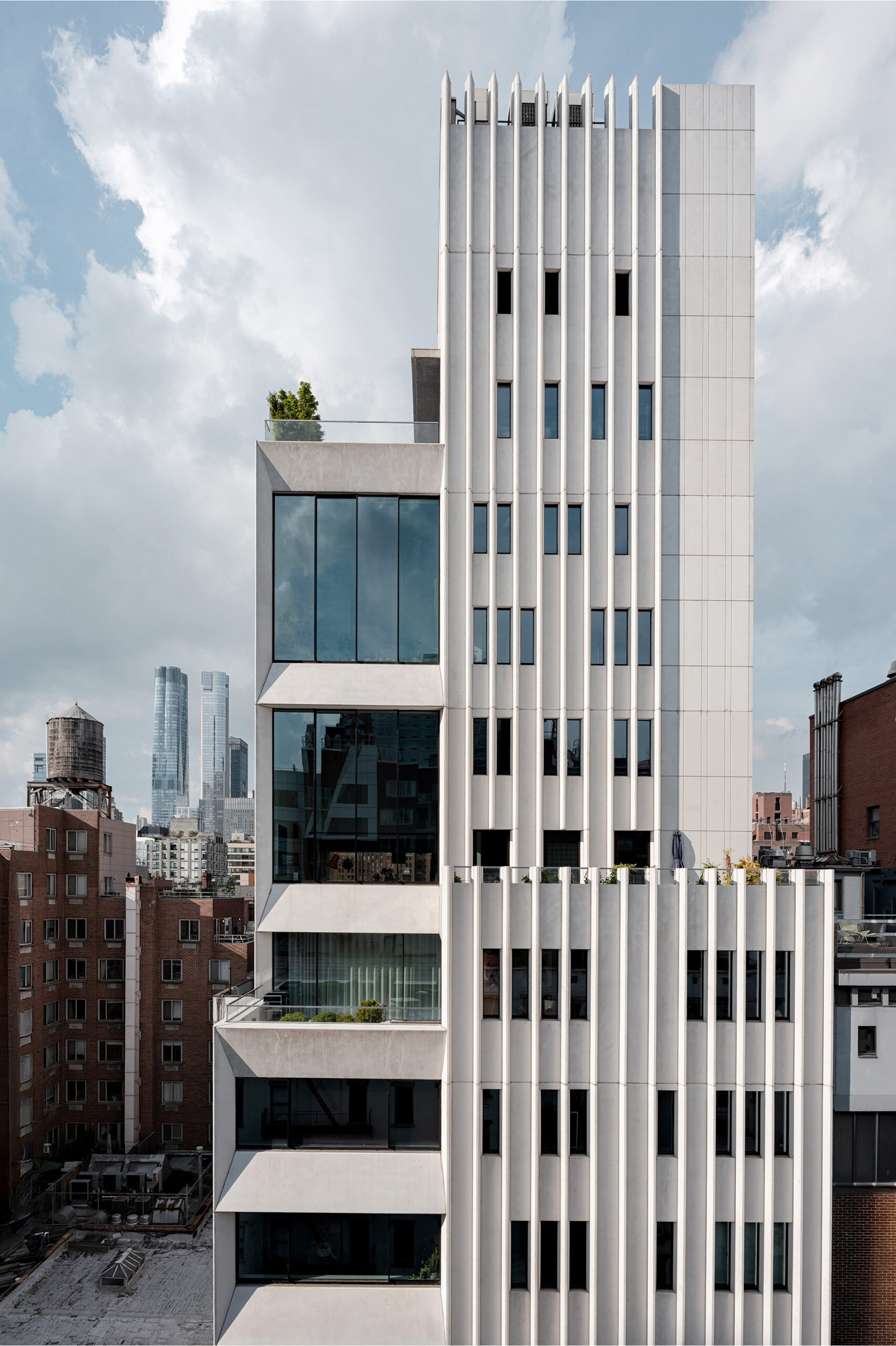 Abi Chelsea building exterior, facade, Chelsea NYC, photographed by Walid Rashid