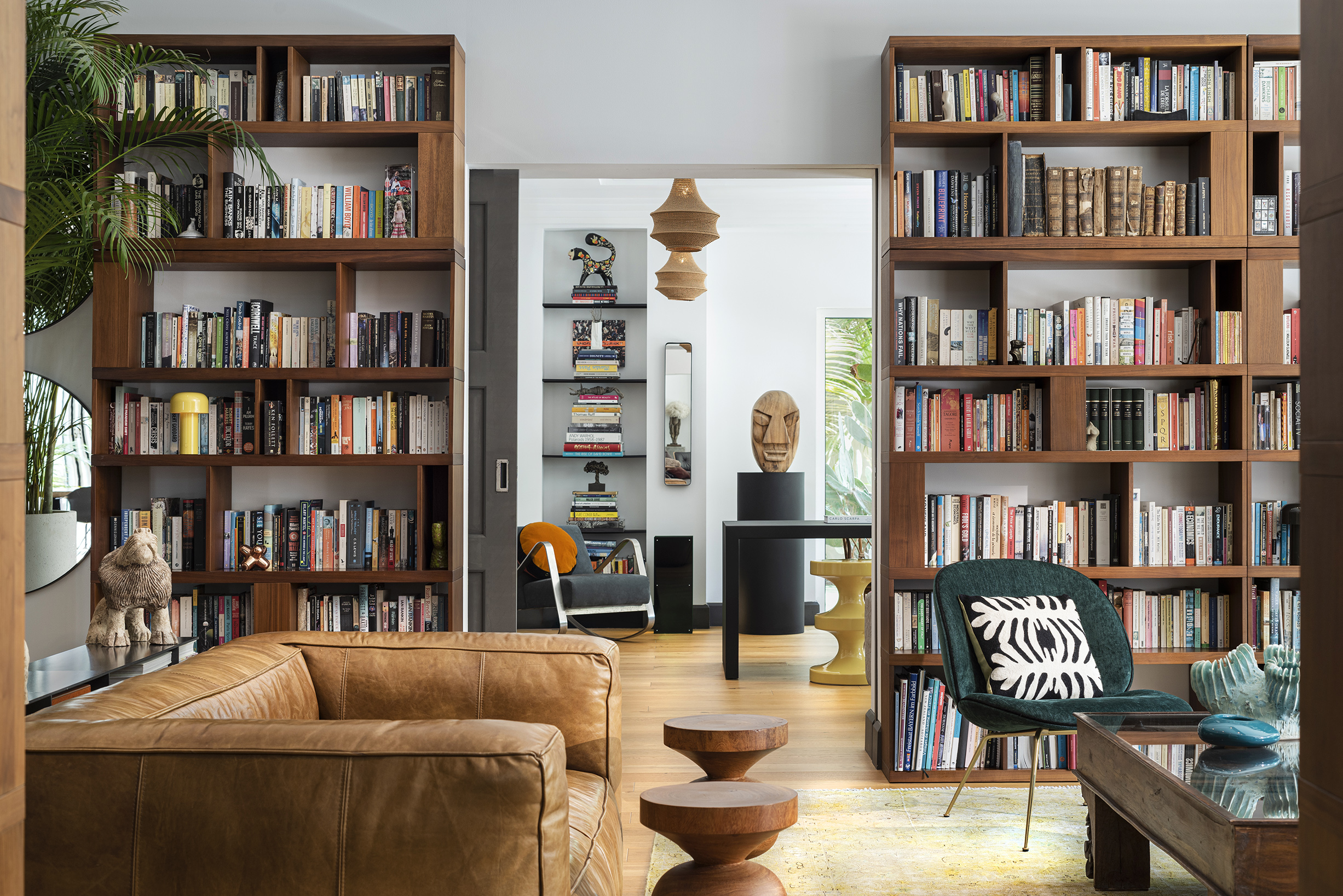 Interiors of Pascale Balze's home in Dubai, featured on Marie Claire Maison Interiors magazine