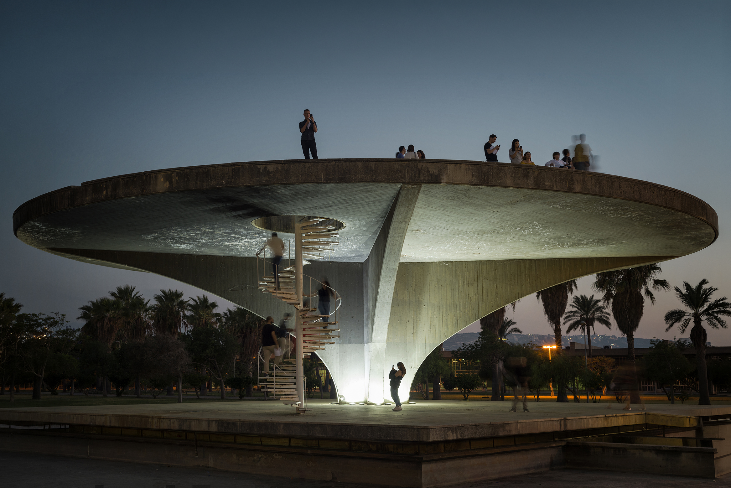 Rashid Karami center by Oscar Neimeyer