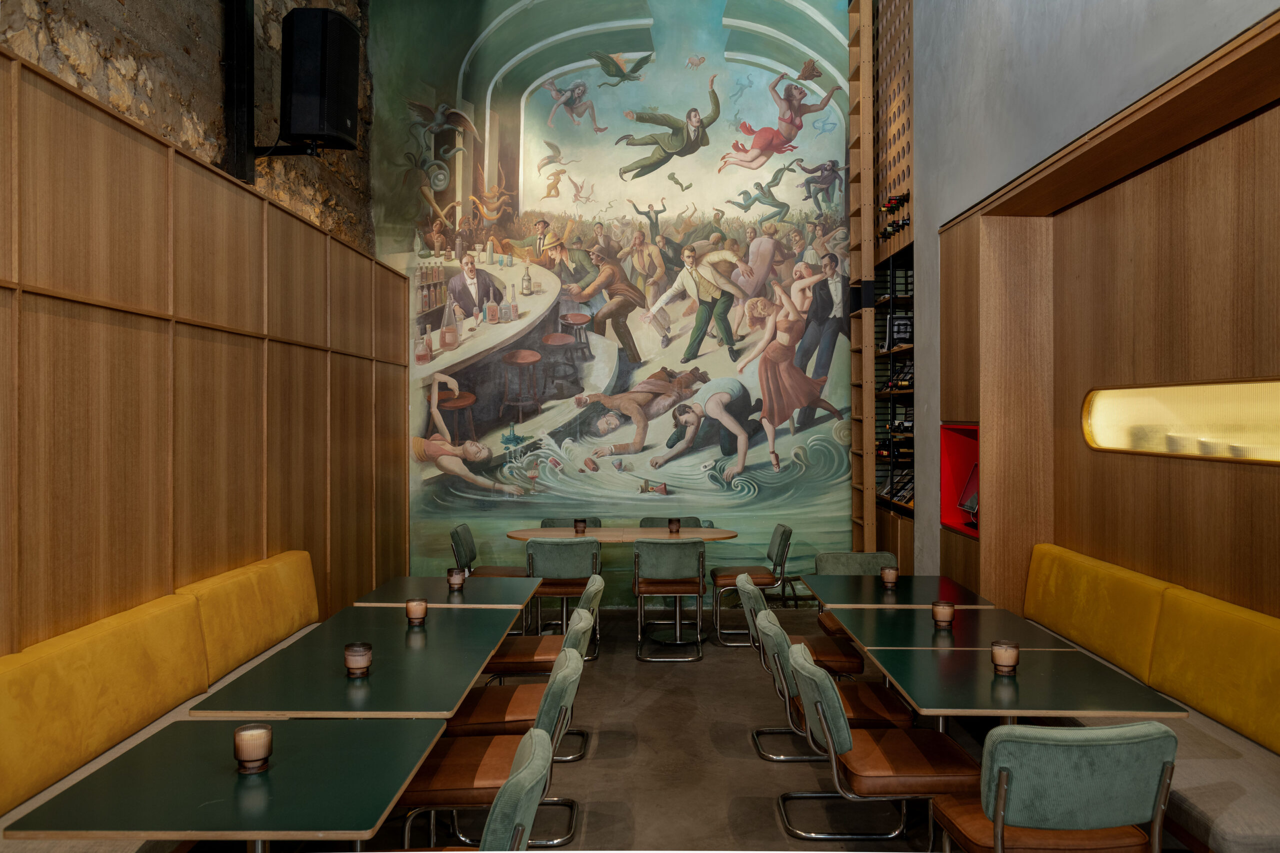 Father & Bun restaurant designed by Atelier 130 in Beirut